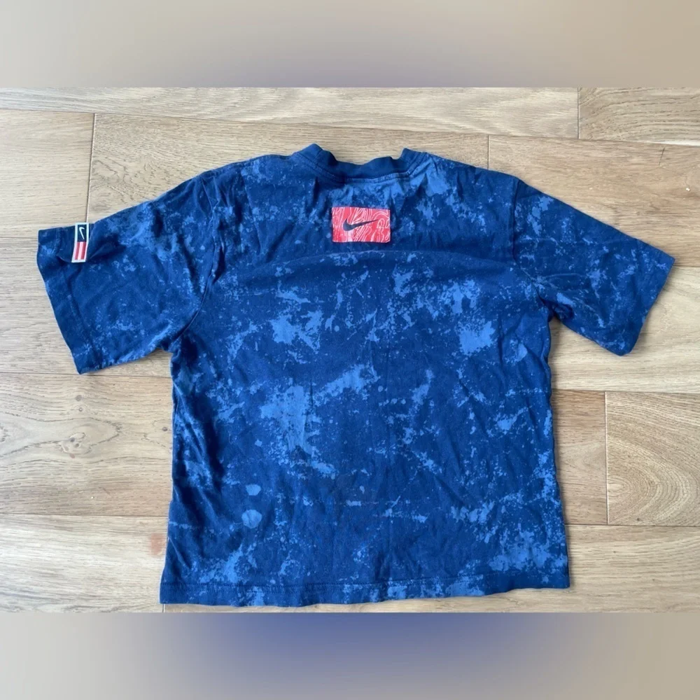 Nike acid wash boxy t-shirt womens XS small